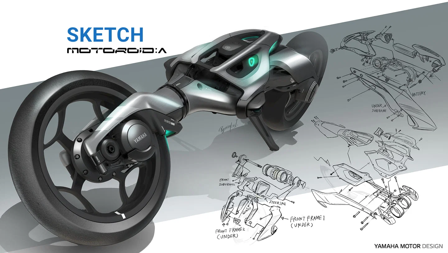 MOTOROiD de Yamaha : Λ