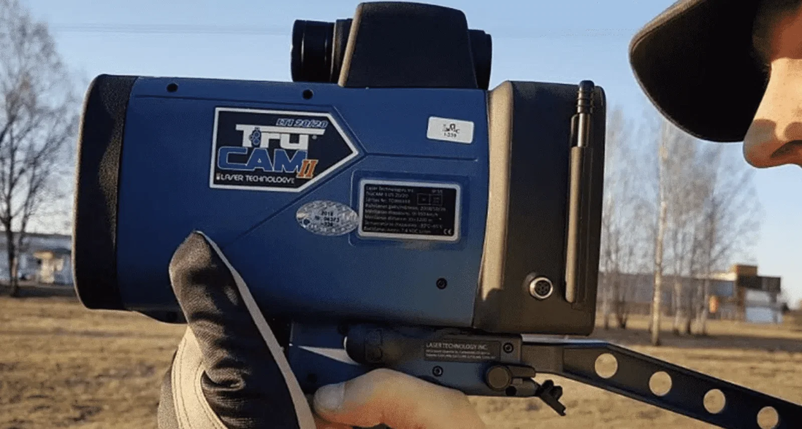 Le radar TruCAM II - image Laser Tech