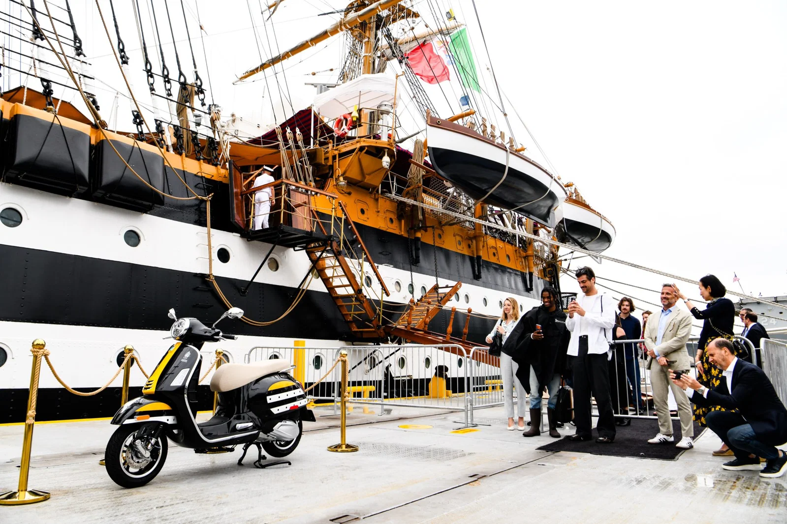 Le scooter Vespa Amerigo Vespucci