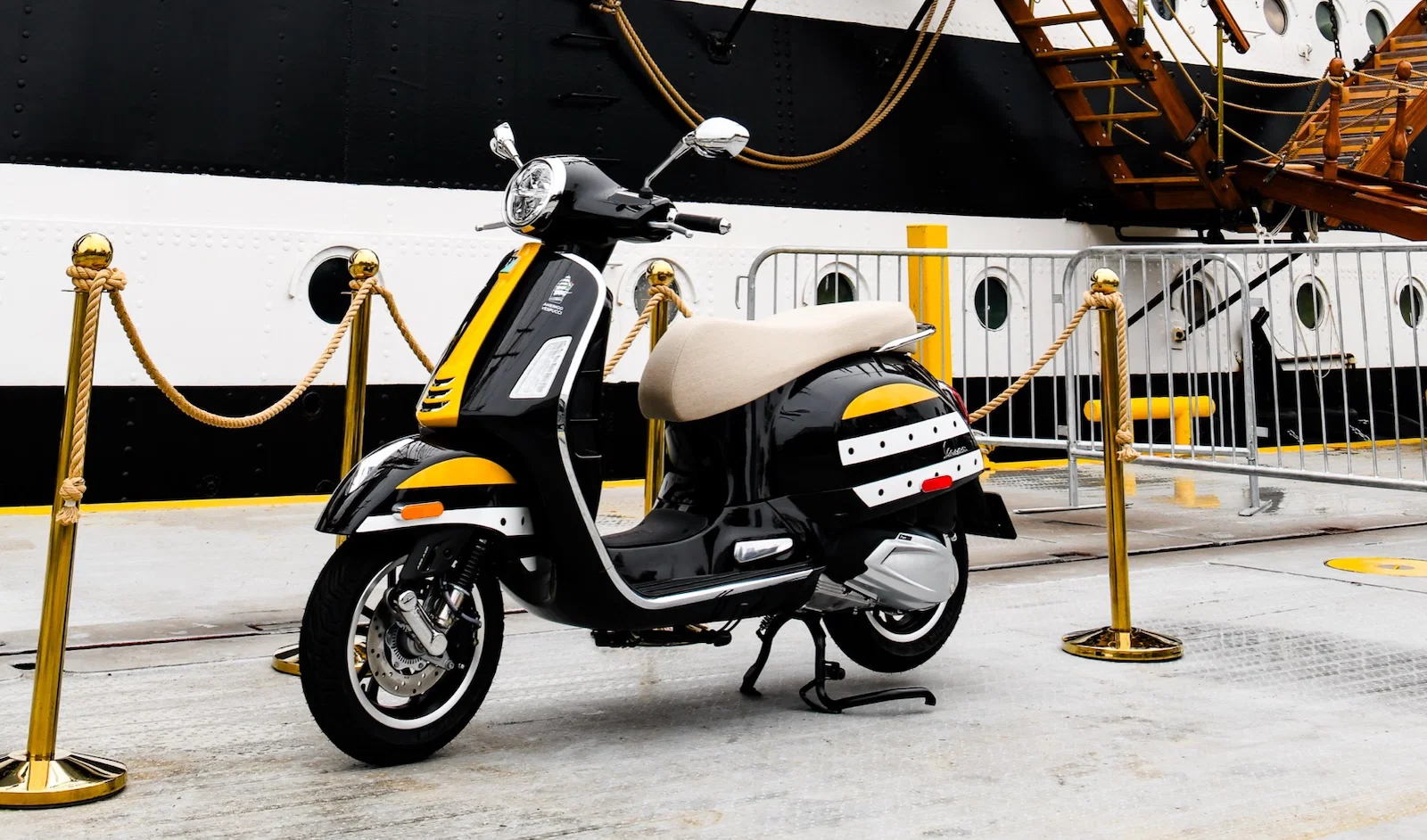 Le scooter Vespa Amerigo Vespucci