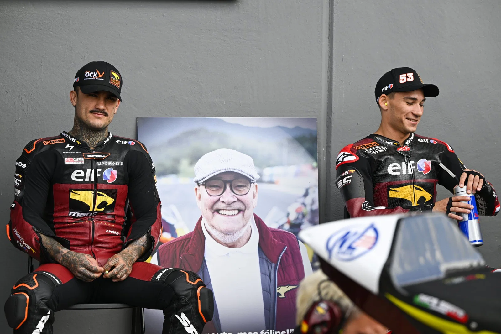Aron Canet et Deniz Oncu au MotoGP allemand 2026. Crédit : Or et Oie.