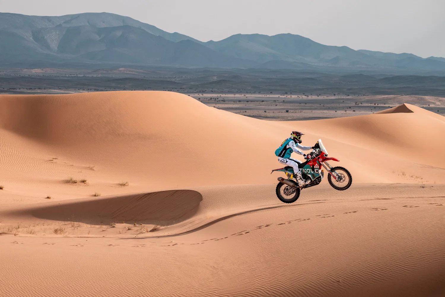 Kove en course au Rallye Dakar