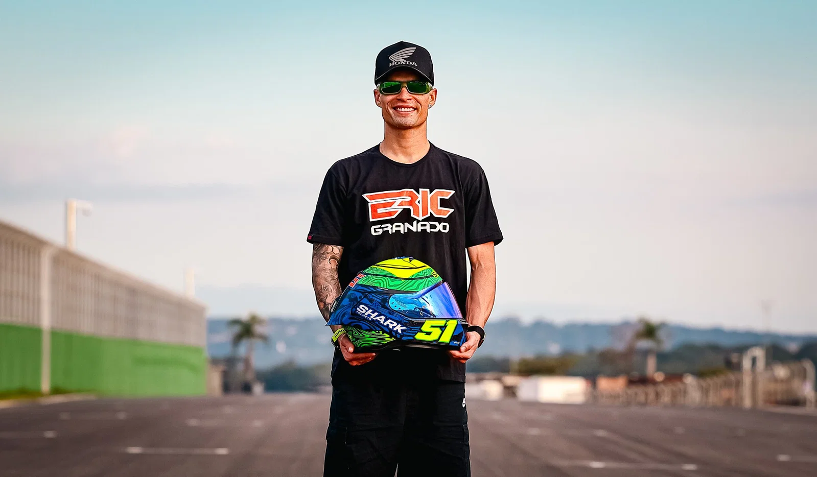 Casque réplique Eric Granado Shark Skwal Cup