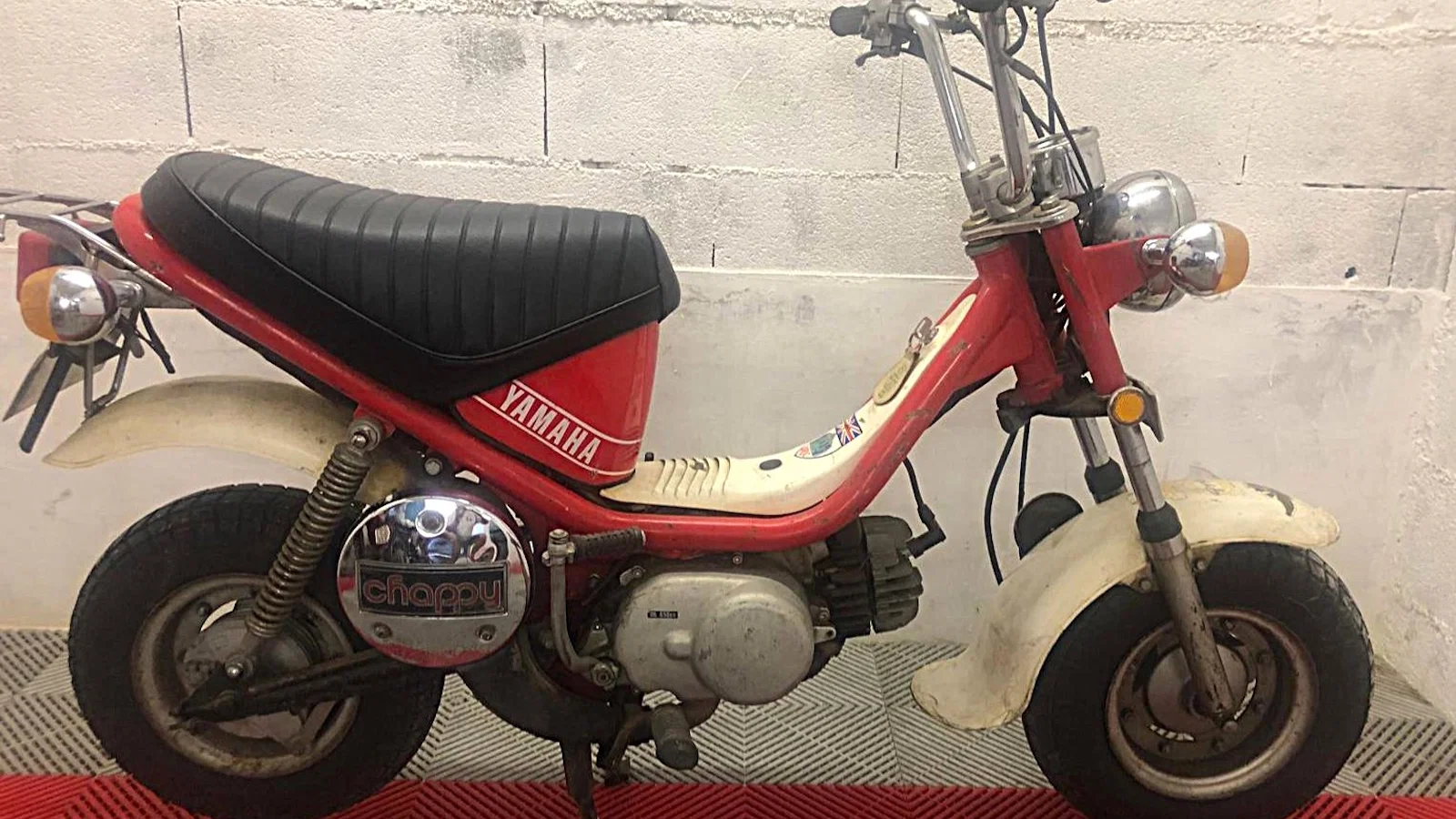 A Yamaha LB80 Chappy formerly used by McLaren F1 drivers