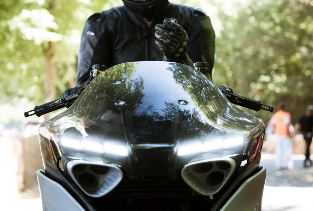 La BMW K18 Vision au Goodwood Festival of Speed