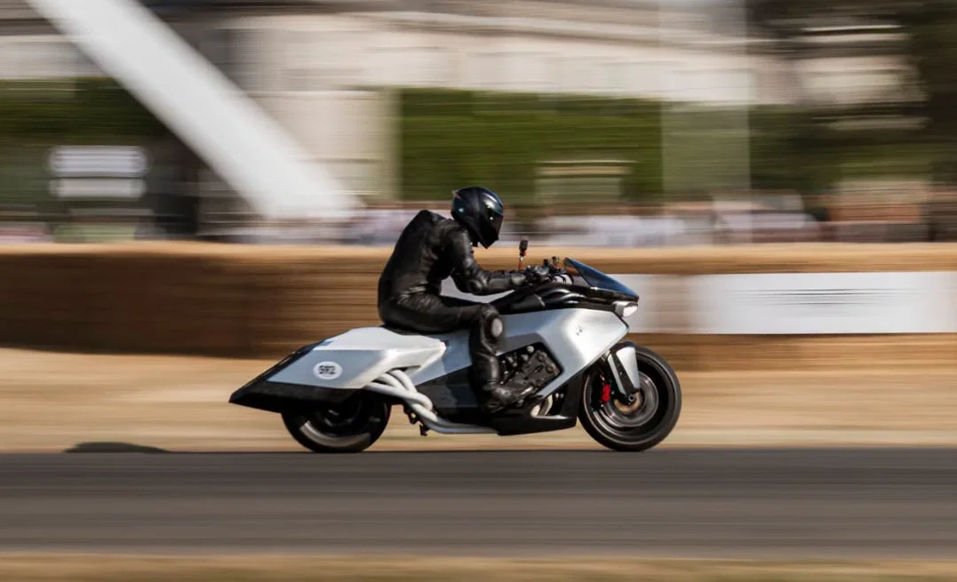 La BMW K18 Vision au Goodwood Festival of Speed