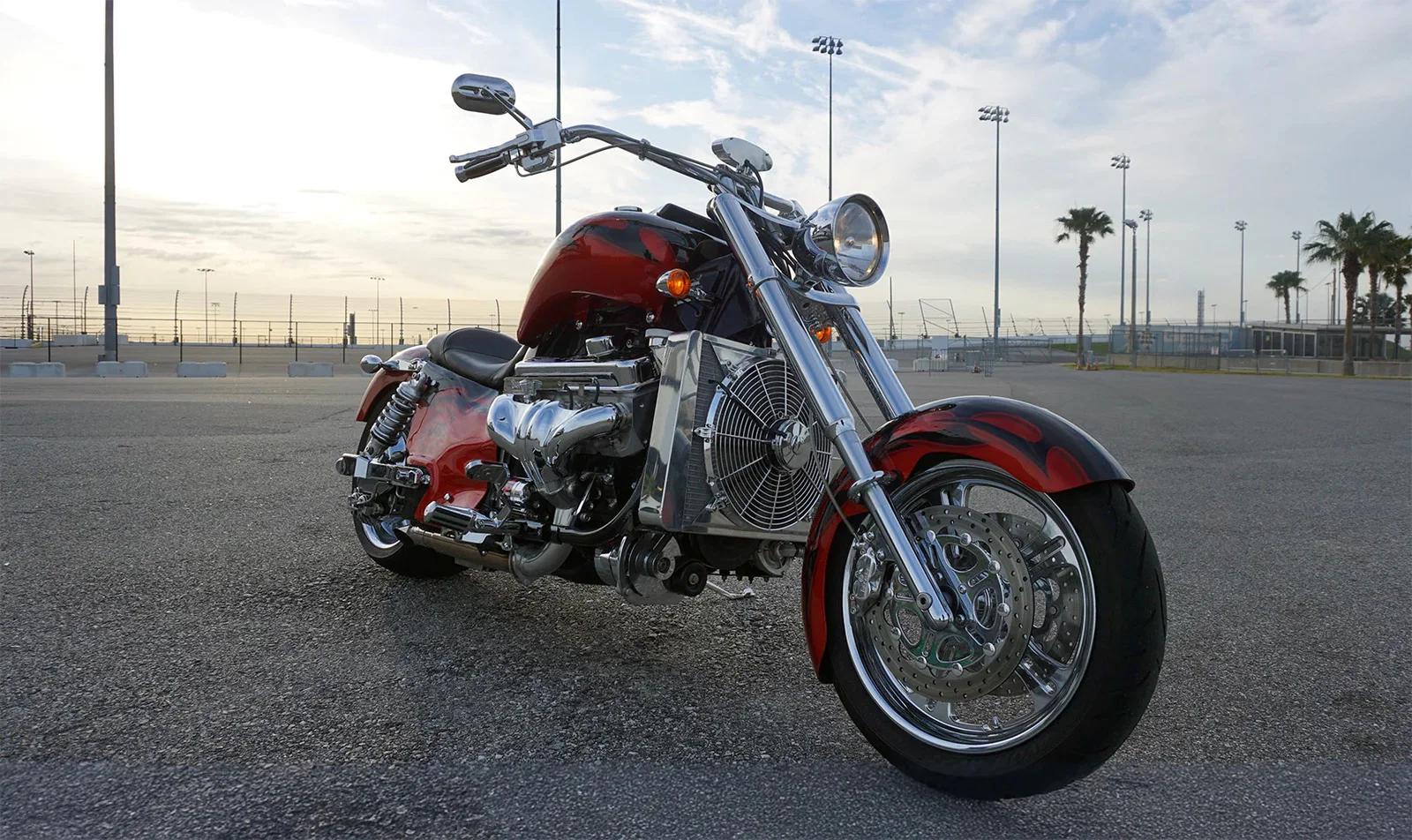 Un croiseur Boss Hoss V8