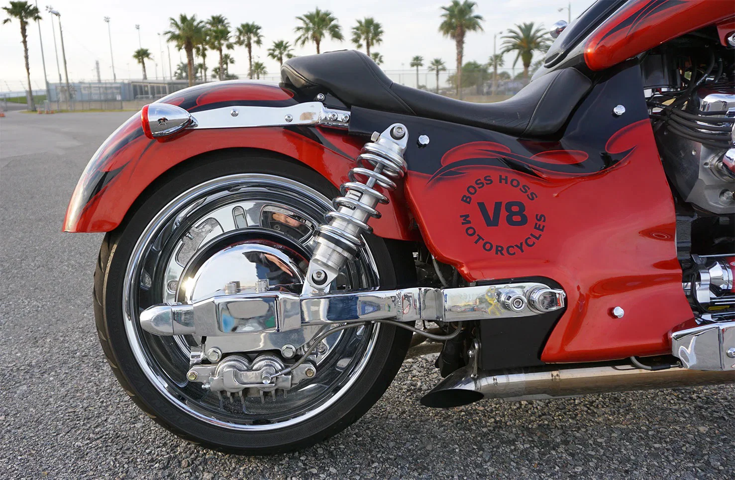 Un croiseur Boss Hoss V8