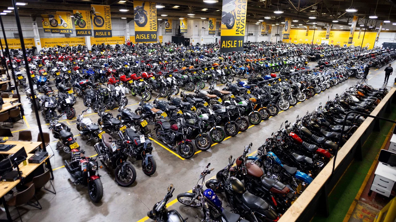 Inside a SuperBike Factory showroom