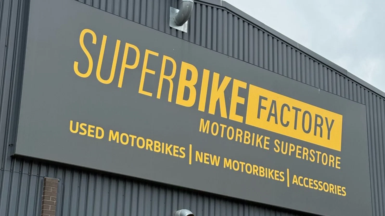A SuperBike Factory showroom
