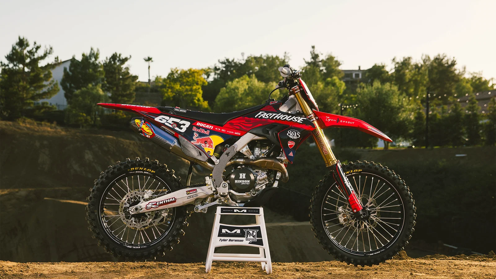 La Ducati Desmo450 MX