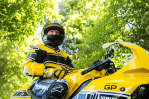 La XSR900 GP inspirée de Kenny Roberts exposée au Goodwood Festival of Speed