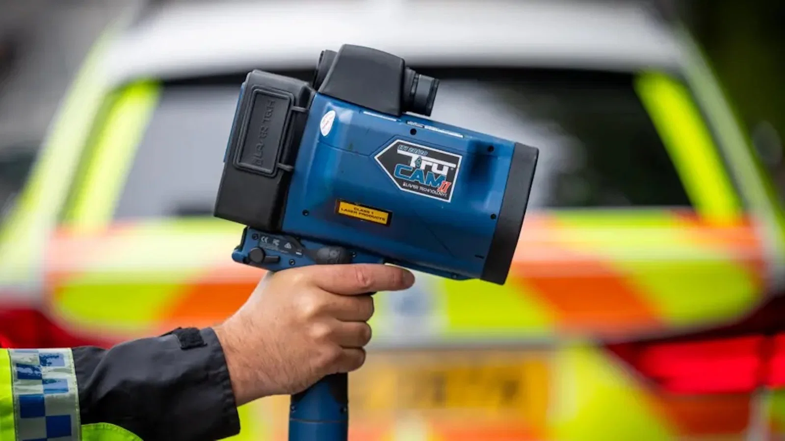 Le radar TruCAM II - image PSNI