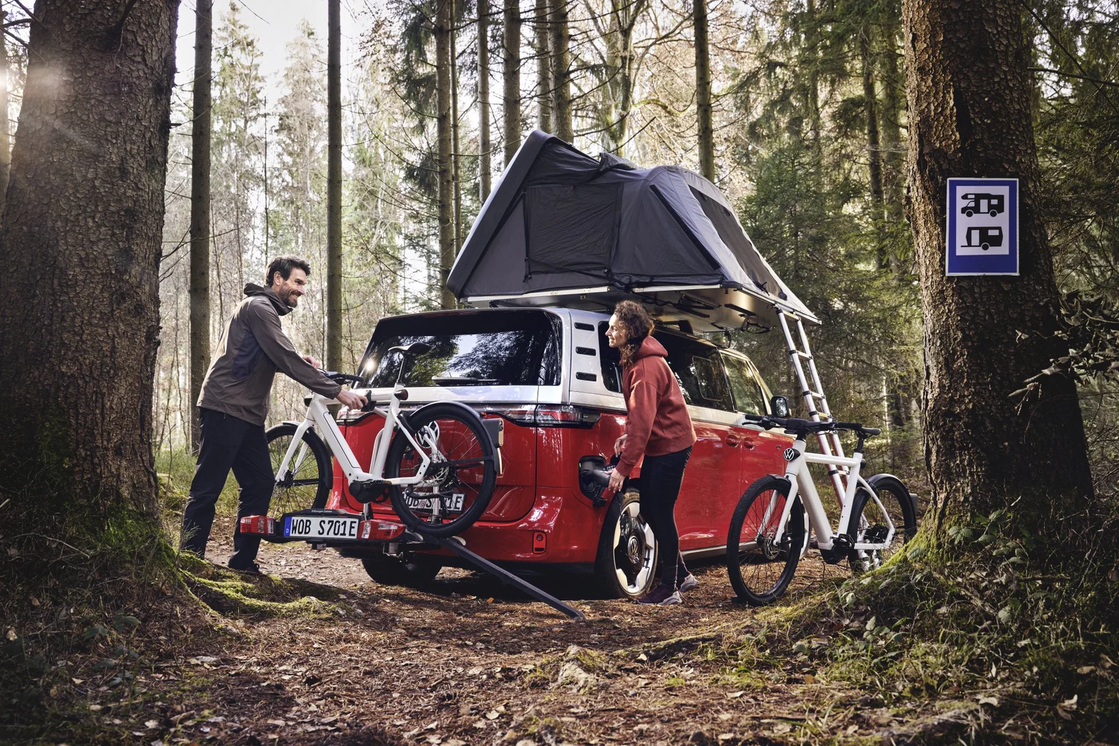 Un vélo de marque VW