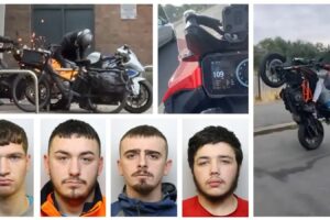 Quatre personnes emprisonnées après avoir volé jusqu'à 1 million de livres sterling de motos à Bristol