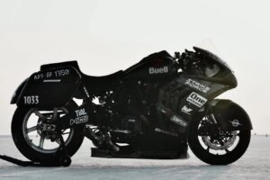 Le Buell Leviathan de 400 ch n'atteint pas l'objectif de Bonneville à 250 mph