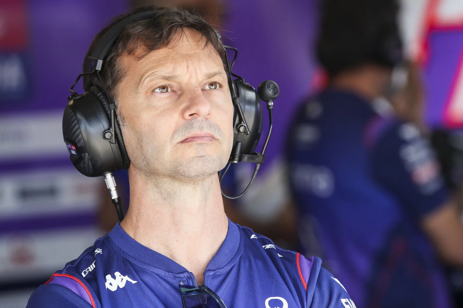 Gino Borsoi lors d'une course MotoGP. Crédit : Or et Oie.