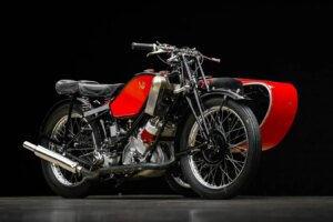 Tenue de side-car EX-Steve McQueen Scott Flying Squirrel en vente