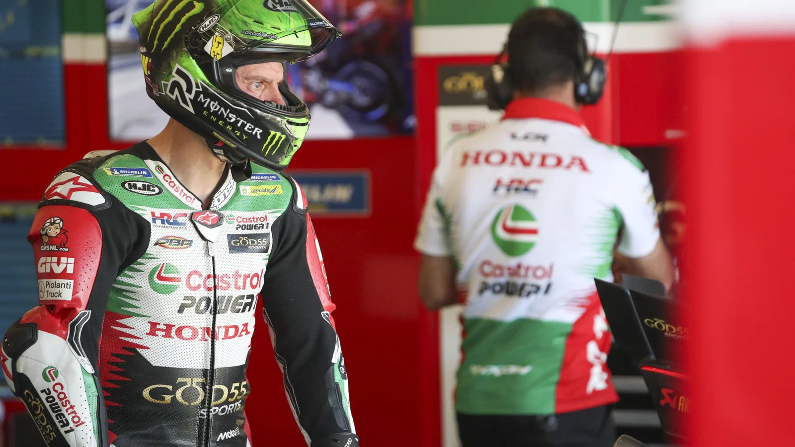 Crutchlow will be in Aragon should Zarco be unable to race. Credit: Gold and Goose.