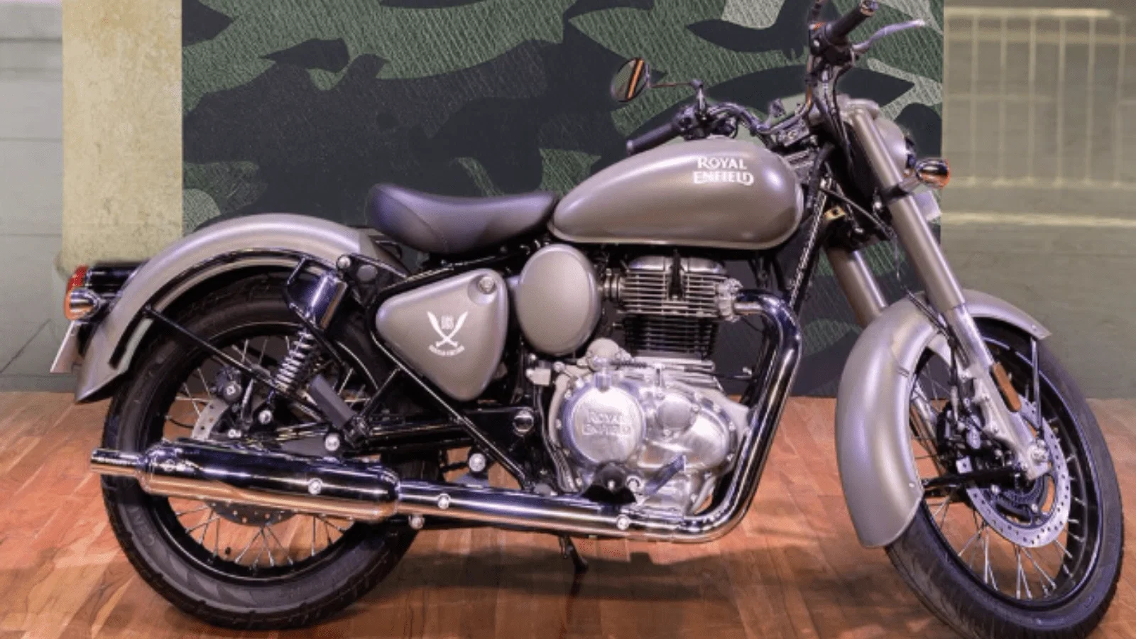 Royal Enfield Classic 350 édition Gorkha. Crédit : Royal Enfield/Facebook.