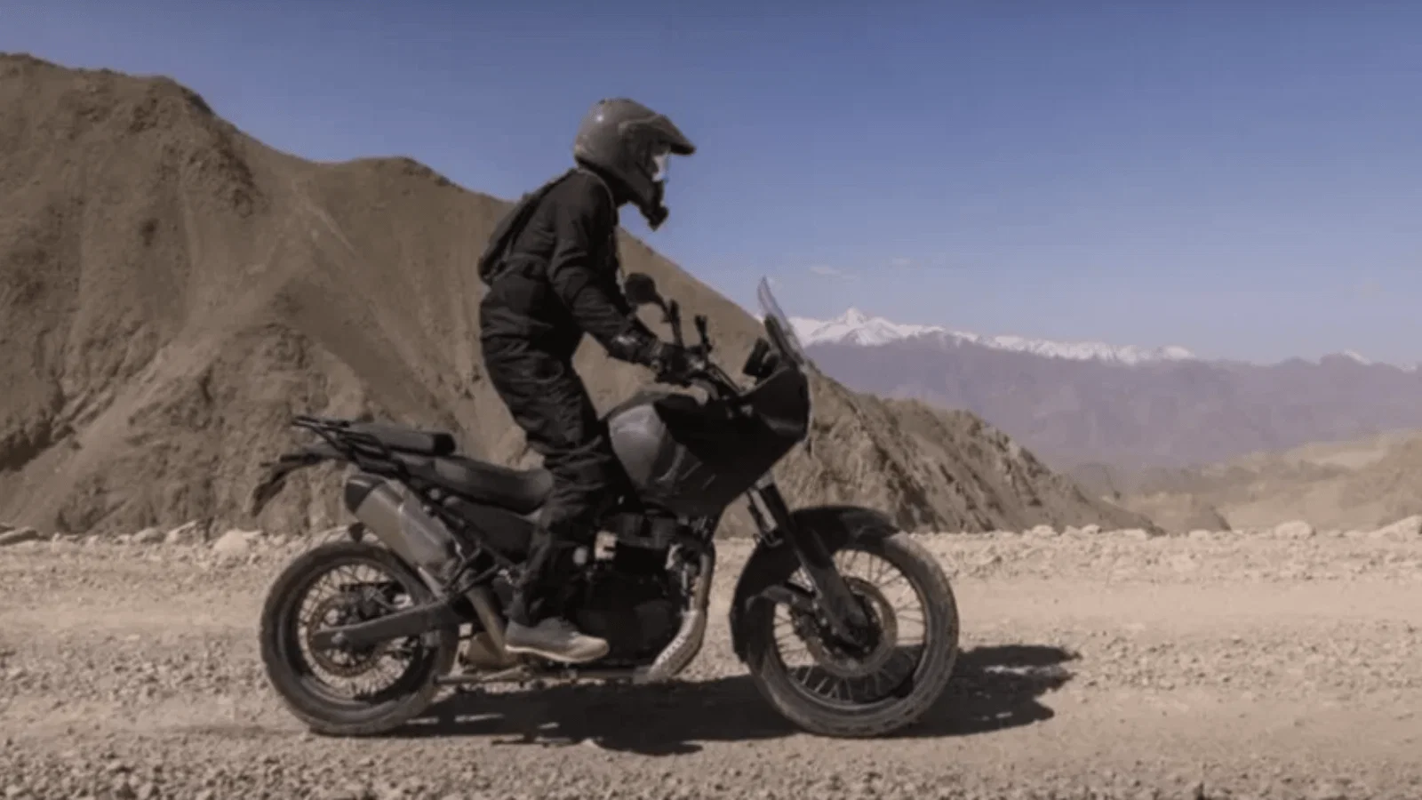 The Himalayan 750 appears to be at the end of its development phase. Credit: Royal Enfield.