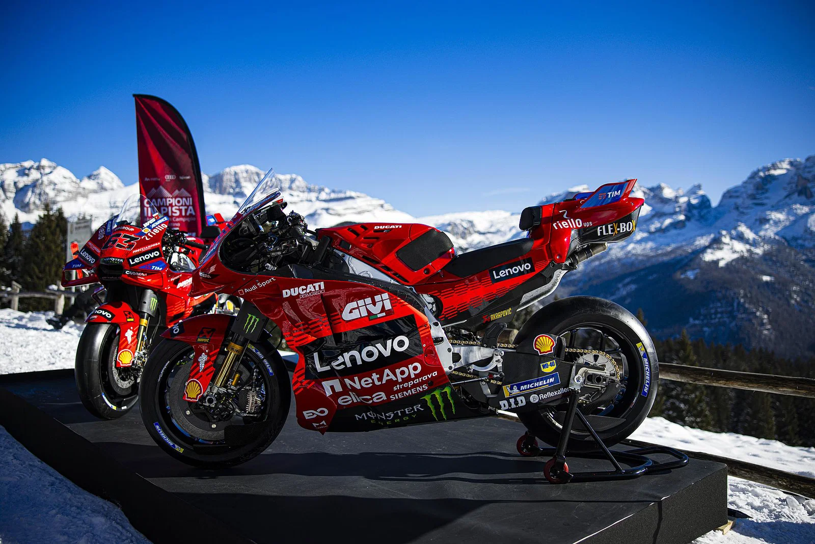 Lancement de l’équipe Ducati MotoGP 2026.