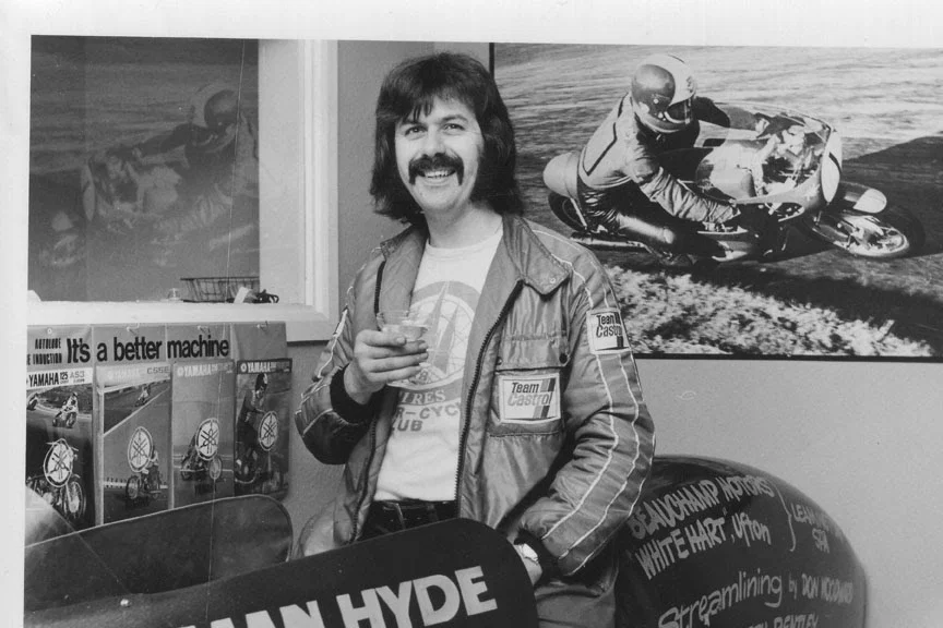 Norman Hyde assis sur Roadrunner III