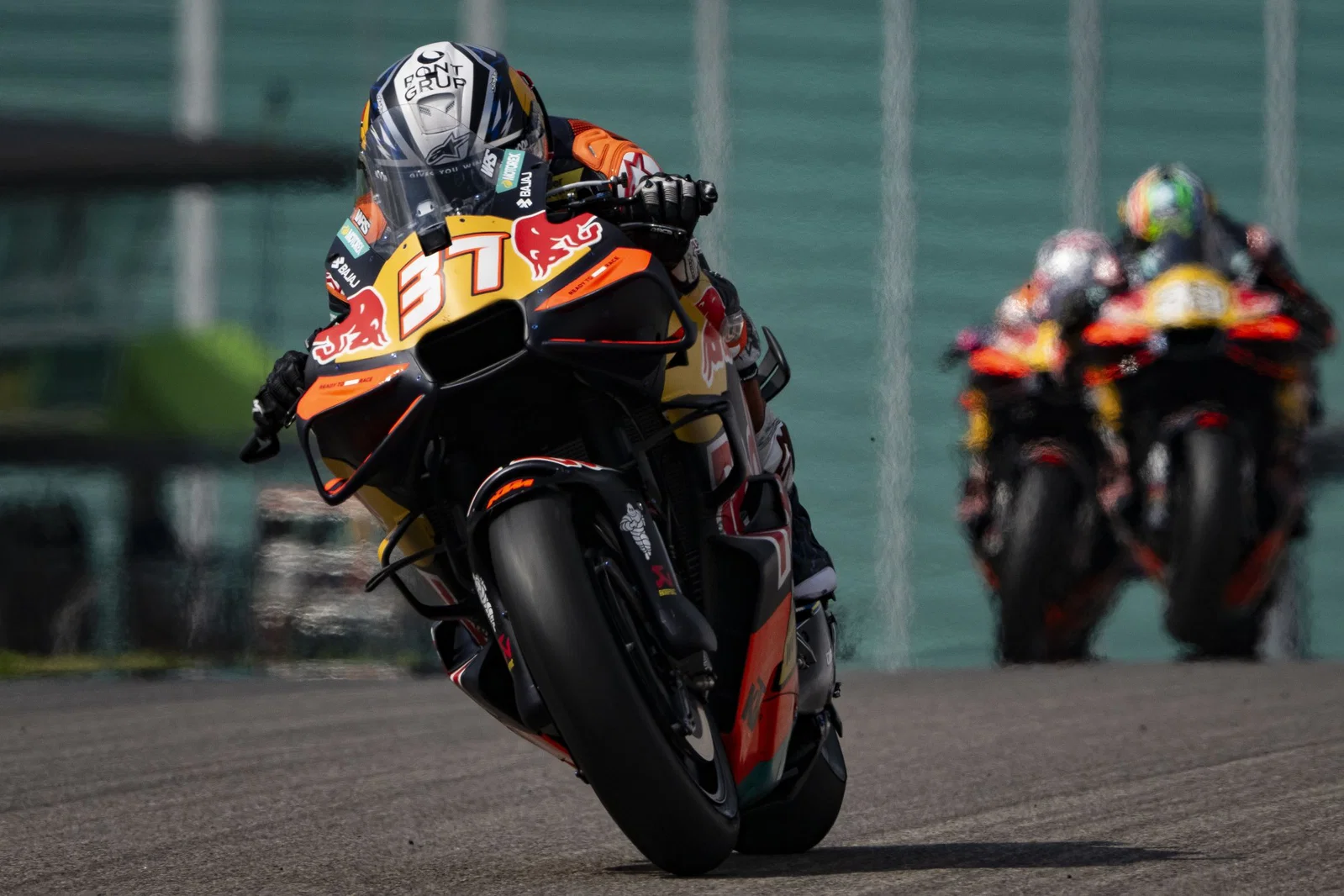 Pedro Acosta de KTM. Crédit : Or et Oie.