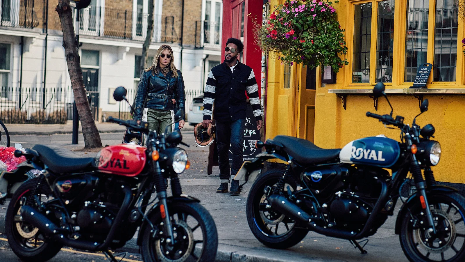 The Royal Enfield HNTR 350
