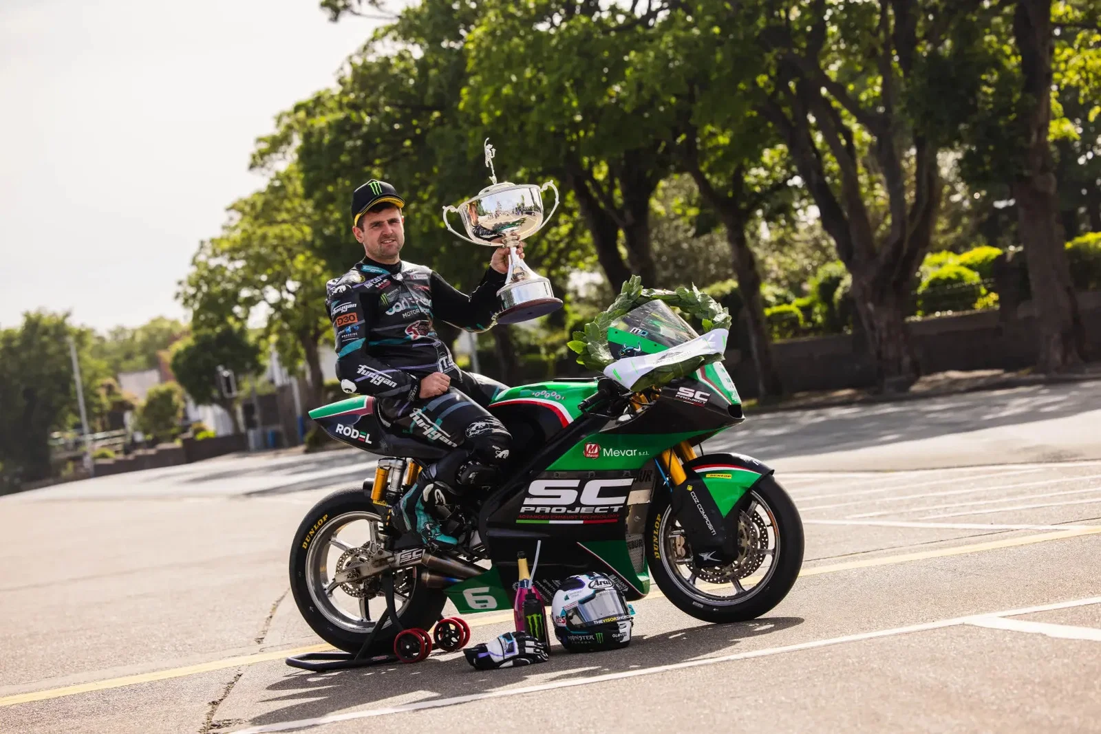 Michael Dunlop a remporté la course Sportbike TT 2026. Crédit : Île de Man TT.