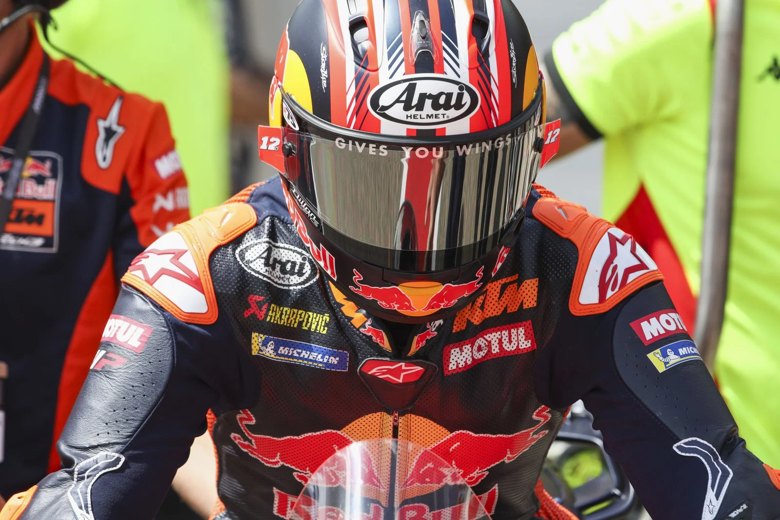 Maverick Vinales au GP d'Allemagne. Crédit : Or et Oie.