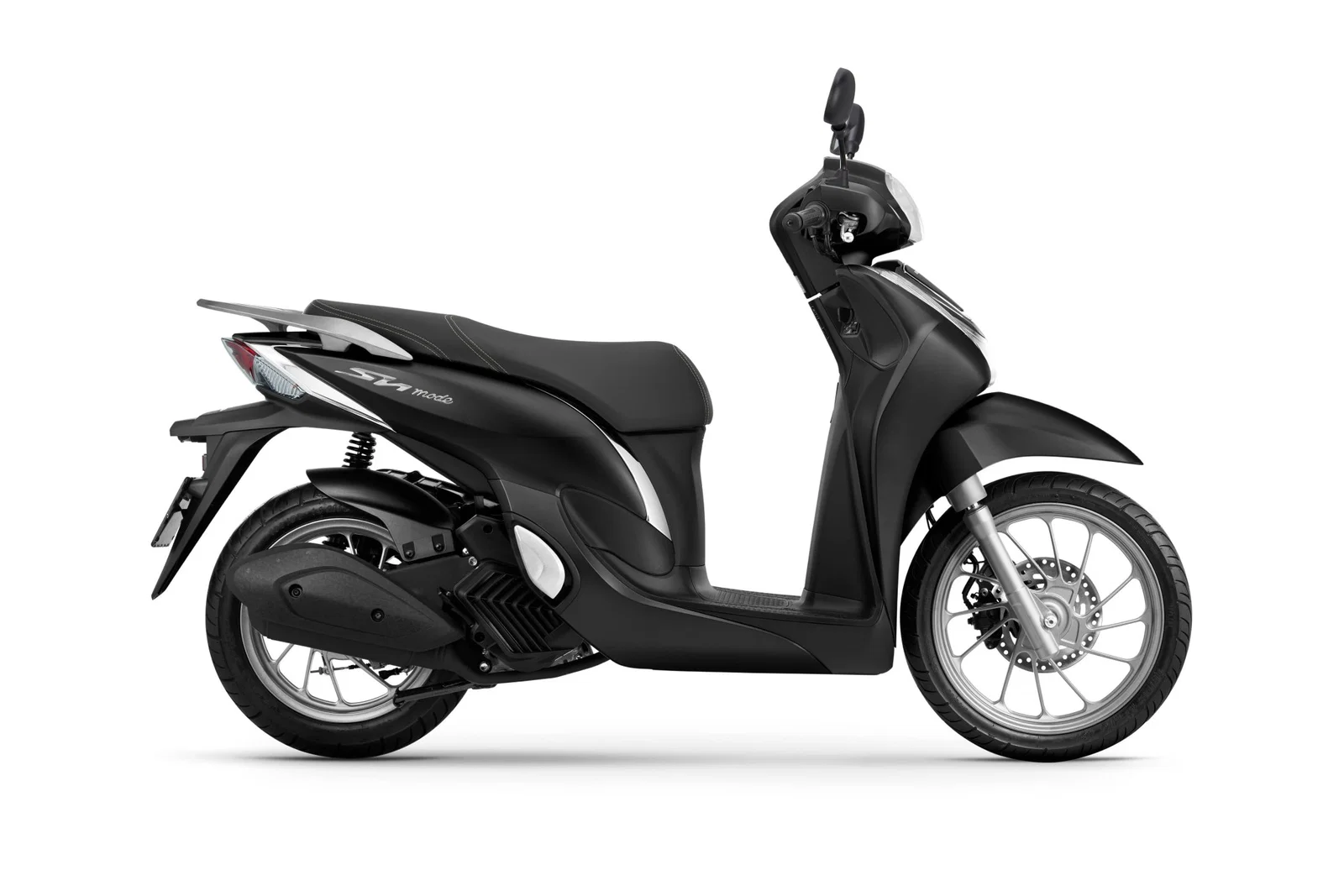 Honda SH Mode 125 2027 en noir.