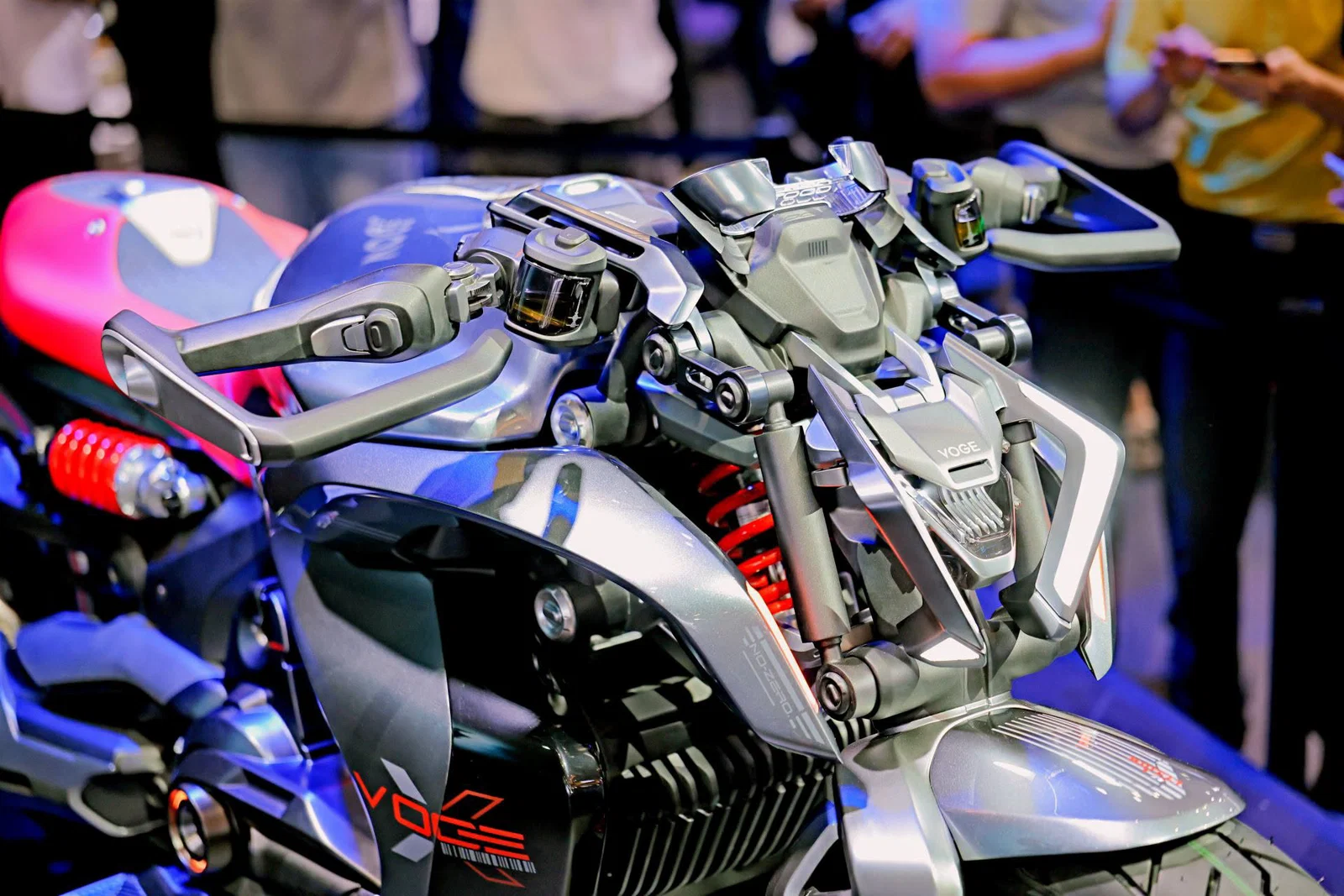 Concept de croiseur Voge CU-X. Crédit : Voge/Facebook.