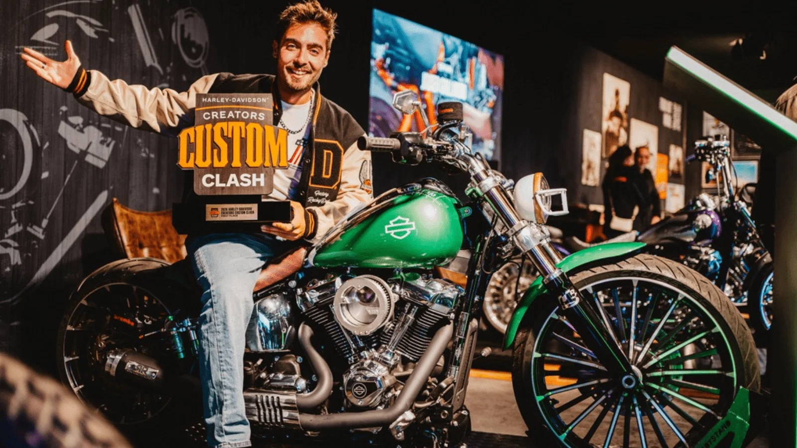Harley-Davidson reveals the first winner of its European Creators Custom Clash competition.