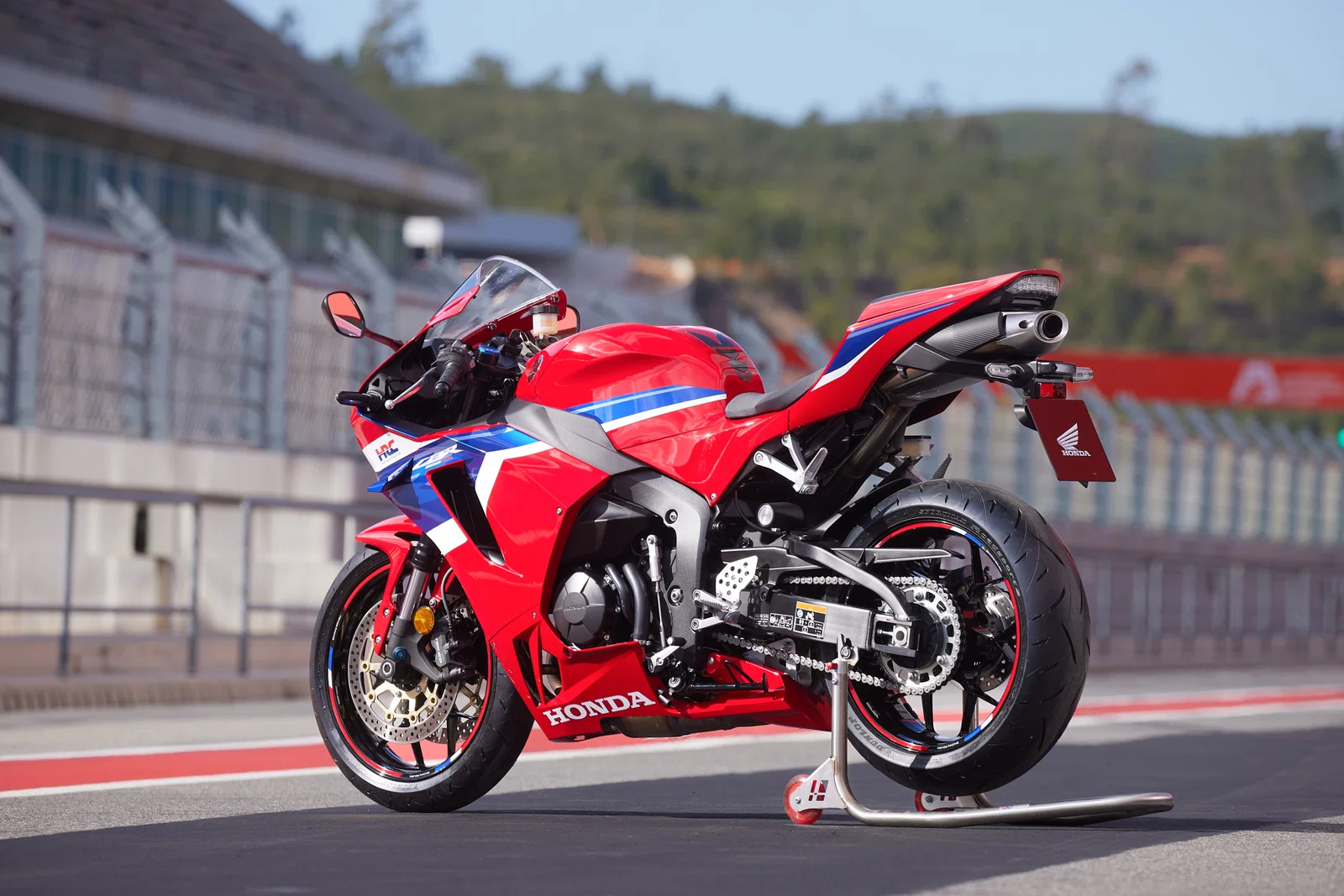 Une machine supersport Honda CBR600RR.
