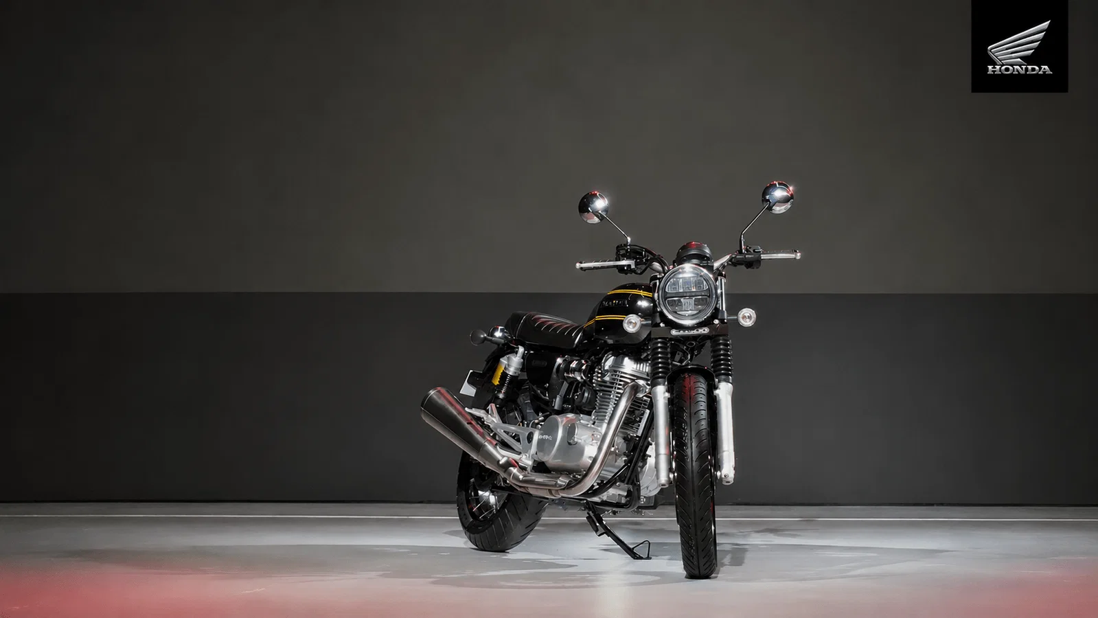 Une Honda CB500 d'Inde