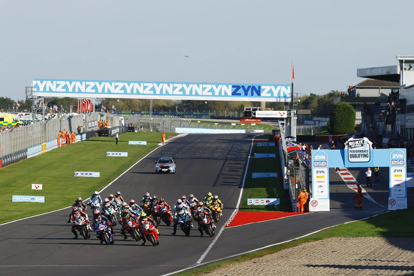 BSB à Donington Park en 2026.