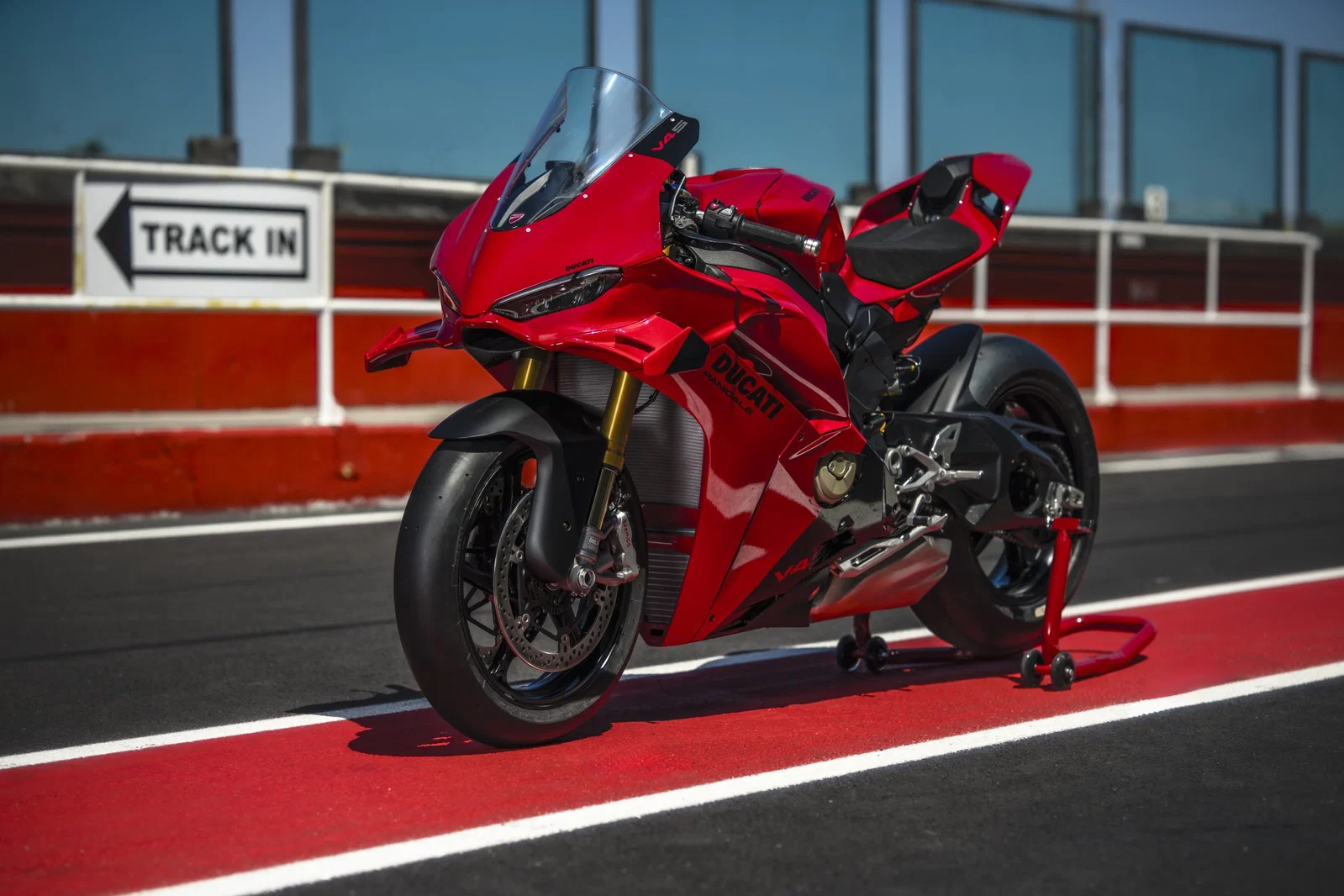 Nouvelle Ducati Panigale V4 S.