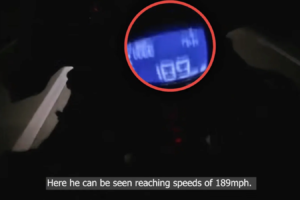 Un motard qui s'est filmé roulant à 300 km/h sur une Kawasaki Ninja H2 emprisonné