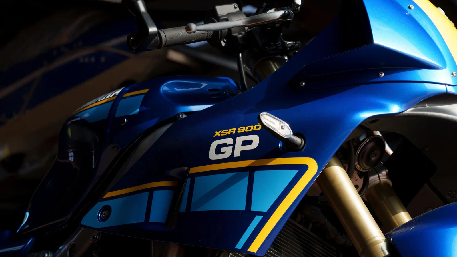 Nouvelle couleur Yamaha XSR900 GP.